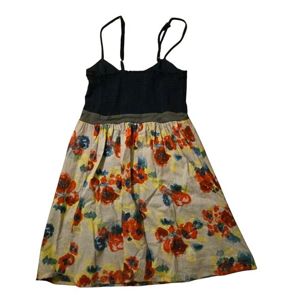 Crafty Couture Medium Sun Dress Cottage Core Sweatheart Floral Top Zip Lined - Picture 2 of 4